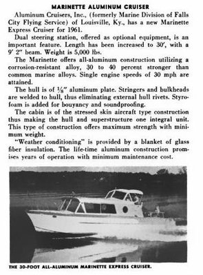 Motor Boating 1961 - 30 Foot Marinette Express Cruiser Overview - Qtr Page.jpg